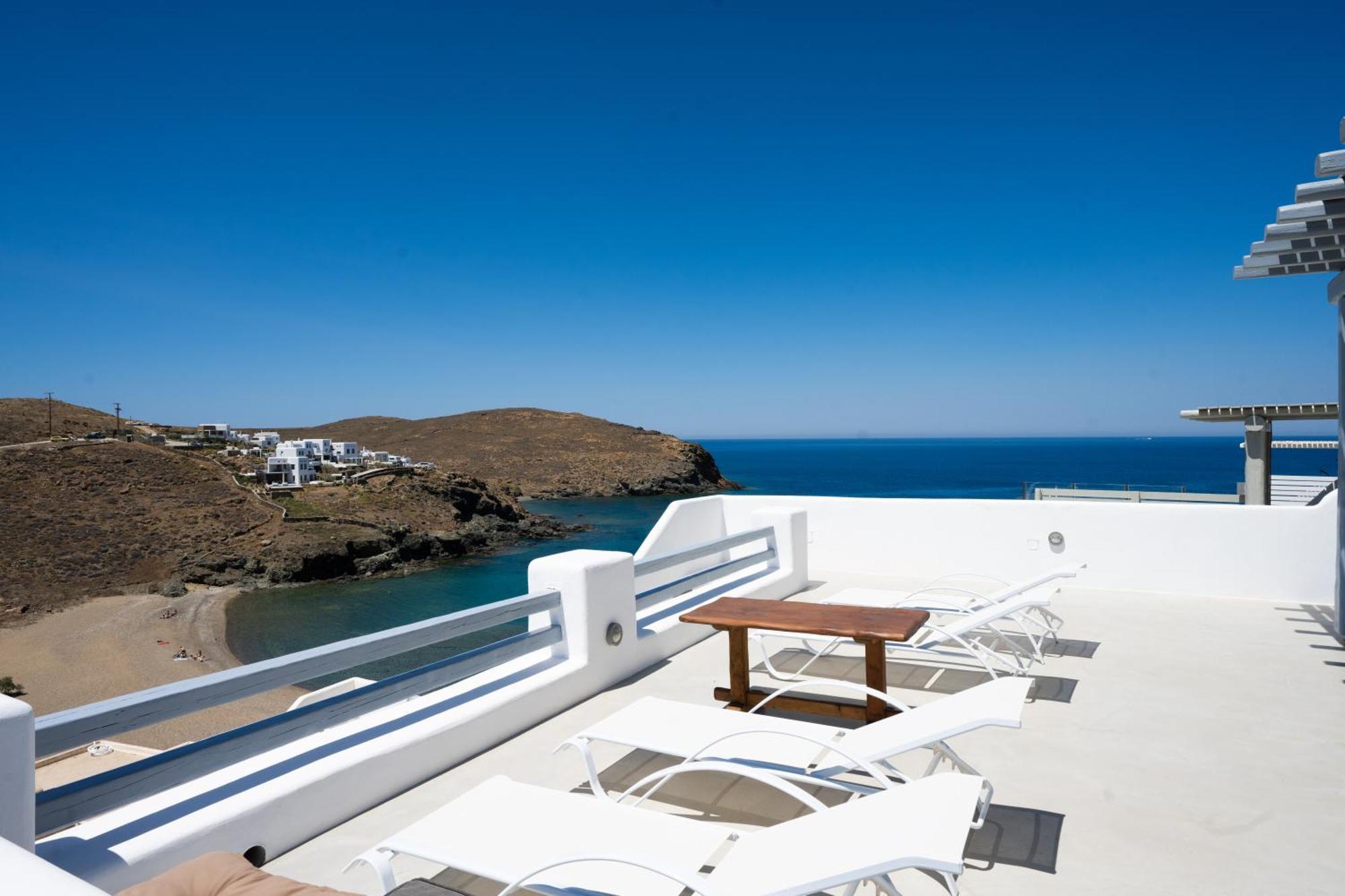 Merchia Bay Villas Mykonos Merchia Beach Exteriör bild