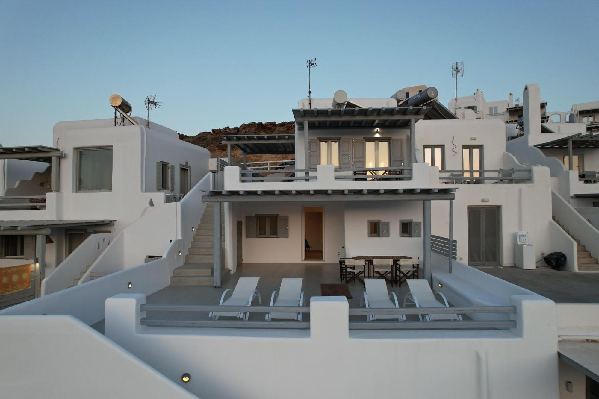 Merchia Bay Villas Mykonos Merchia Beach Exteriör bild