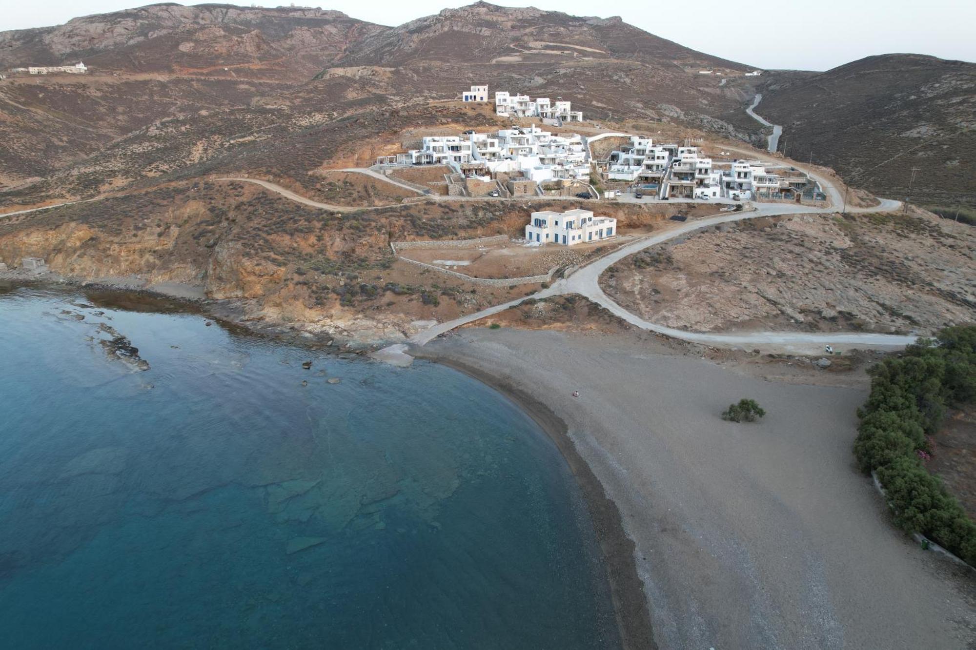Merchia Bay Villas Mykonos Merchia Beach Exteriör bild