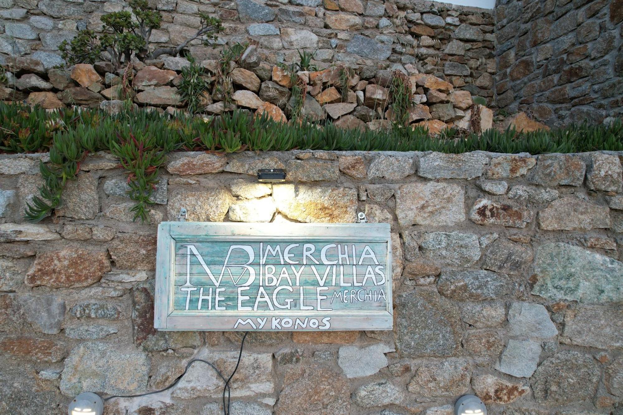 Merchia Bay Villas Mykonos Merchia Beach Exteriör bild