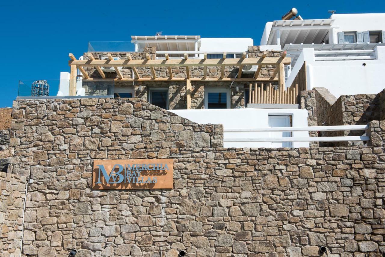 Merchia Bay Villas Mykonos Merchia Beach Exteriör bild